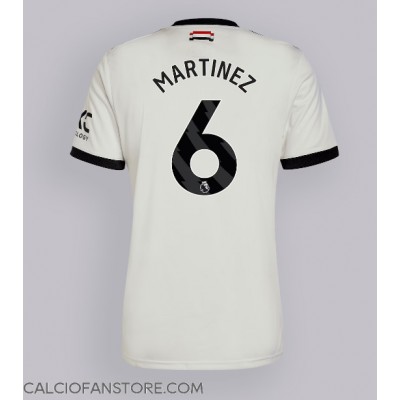 Maglia Calcio Manchester United Lisandro Martinez #6 Terza Divisa 2024-25 Manica Corta Maglia Calcio Manchester United Lisandro Martinez #6 Terza Divisa 2024-25 Manica Corta